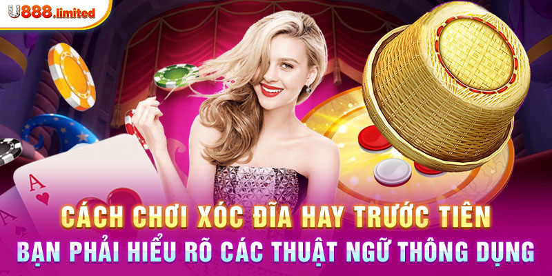 Cách chơi xóc đĩa hay trước tiên bạn phải hiểu rõ các thuật ngữ thông dụng