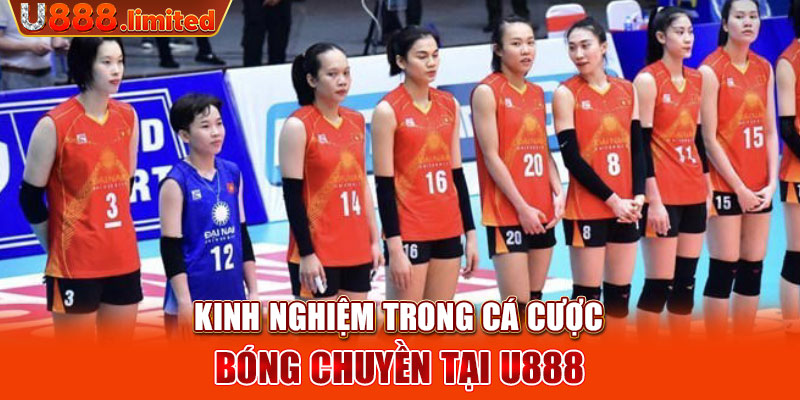 Kinh nghiệm trong Cá cược bóng chuyền tại U888