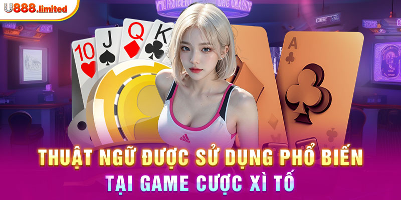 Thuật ngữ được sử dụng phổ biến tại game cược Xì Tố